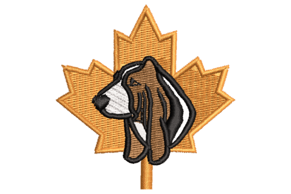 Hunting Dog Embroidery Design