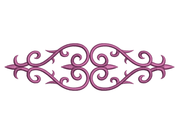 Ottoman Swirl Border Embroidery