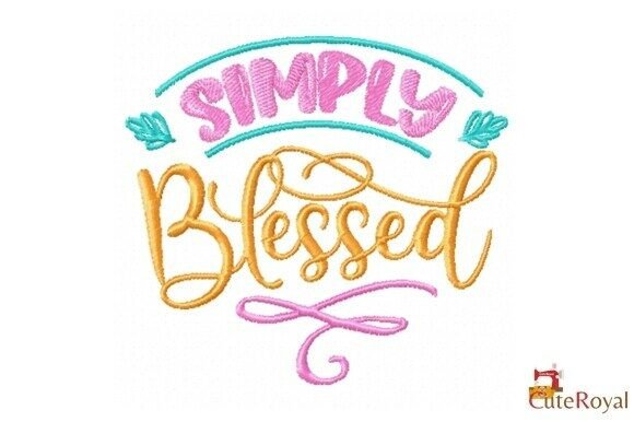 Simply Blessed Embroidery Review
